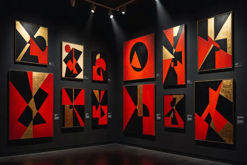 Avant-garde russe : peintures constructivistes au musée