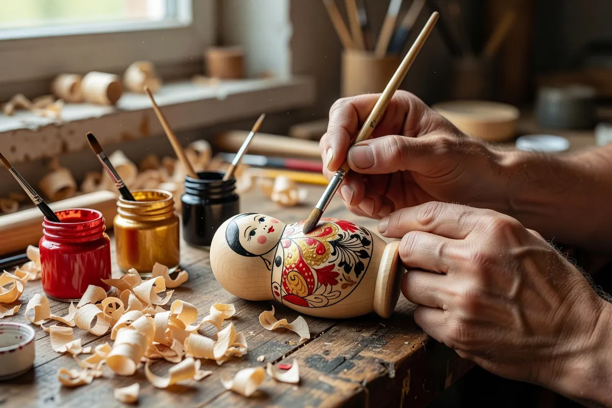 La Matriochka : symbole et savoir-faire de l’artisanat populaire russe