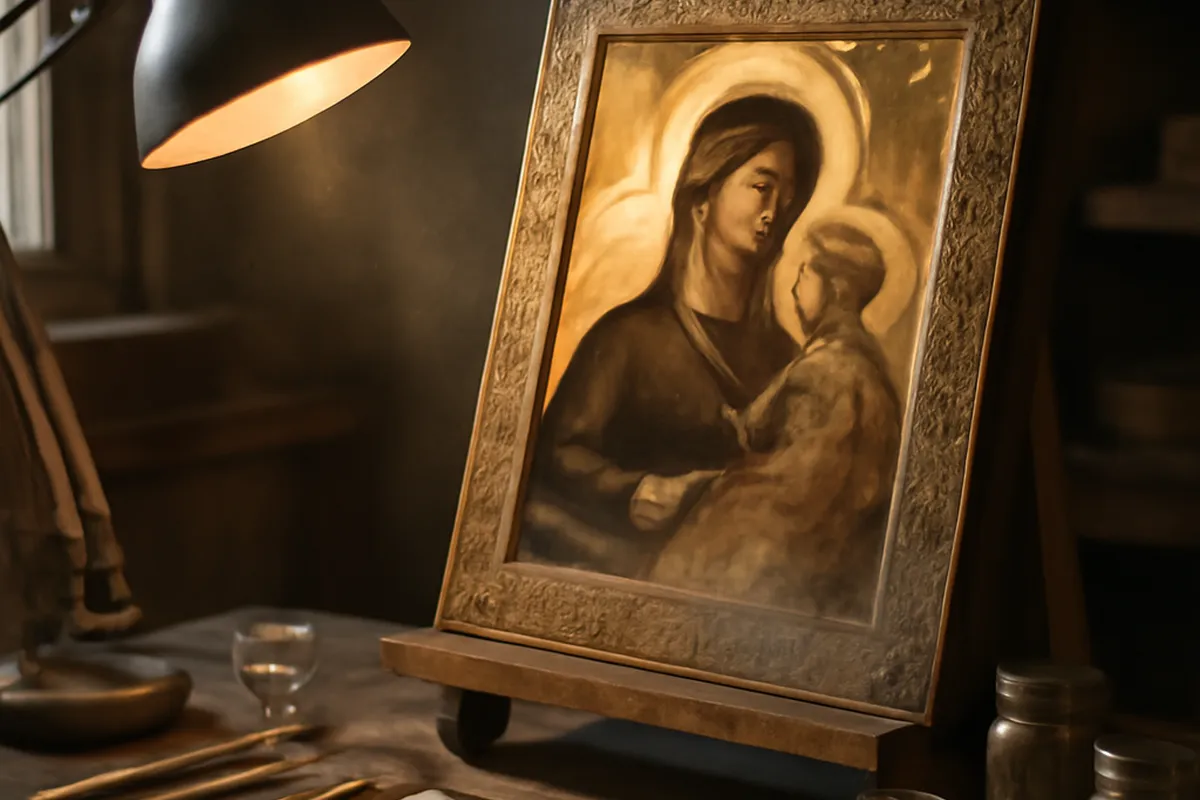 Restaurer l'Icône Orthodoxe : entretien avec une conservatrice-restauratrice spécialisée