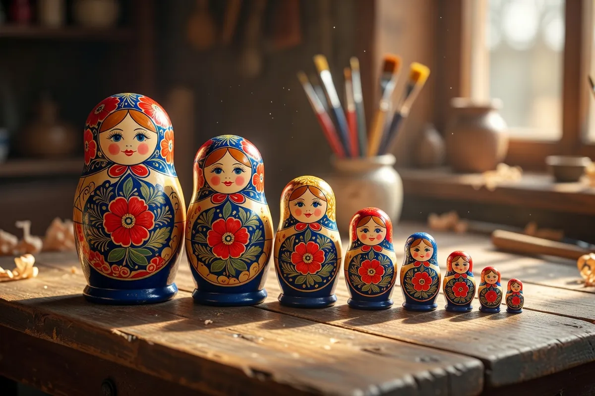 La Matriochka : symbole et savoir-faire de l'artisanat populaire russe